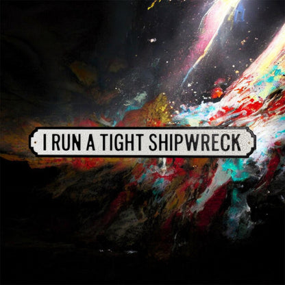 Antiqued Wooden "Shipwreck" Sign – Rustic Nautical Wall Decor | Sign of the times Stoke