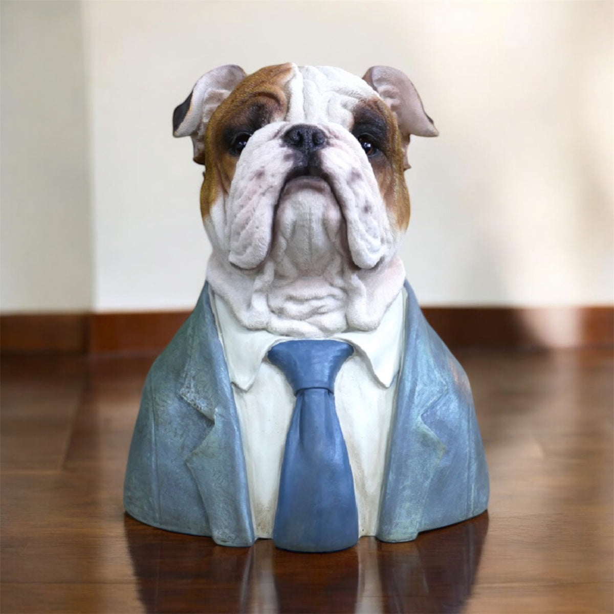 Large Bulldog Bust – Bold & Distinguished Dog Sculpture | Sign of the times Stoke