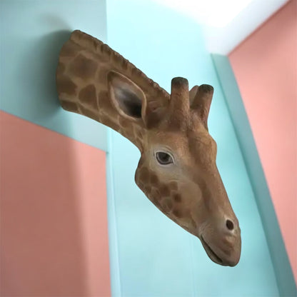 Large Giraffe Wall Head – Eye-Catching Safari Animal Wall Decor | Sign of the times Stoke