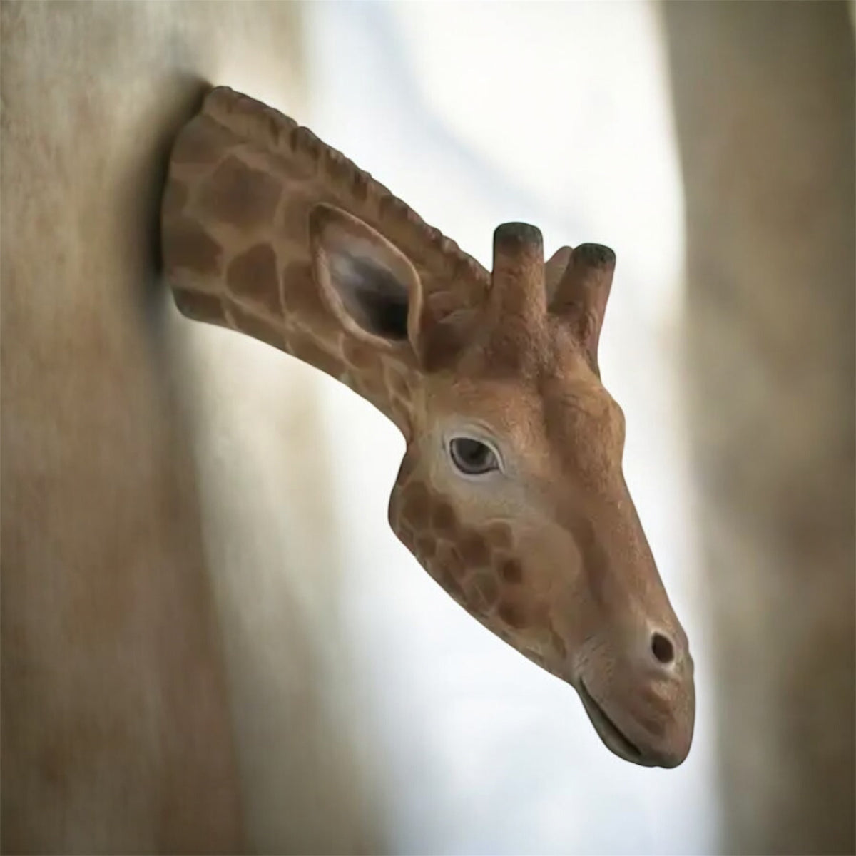 Large Giraffe Wall Head – Eye-Catching Safari Animal Wall Decor | Sign of the times Stoke