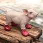 Pig with Wellies – Cute Pink Resin Farm Animal Ornament | Sign of the times Stoke
