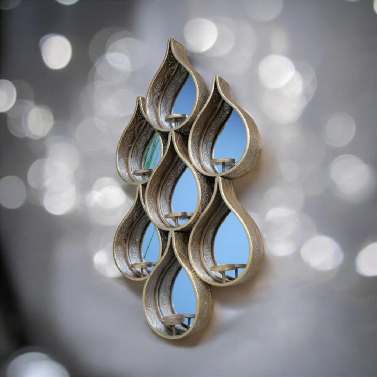 Raindrop Mirror – Elegant Contemporary Wall Mirror | Sign of the times Stoke