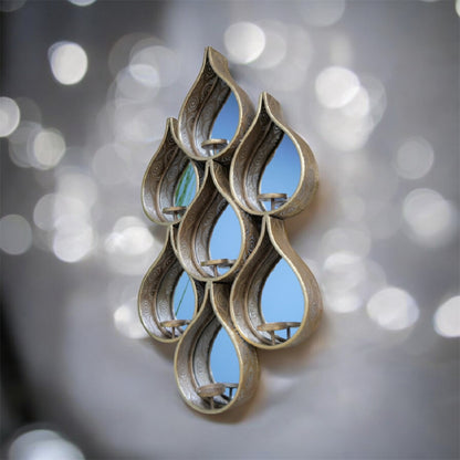 Raindrop Mirror – Elegant Contemporary Wall Mirror | Sign of the times Stoke