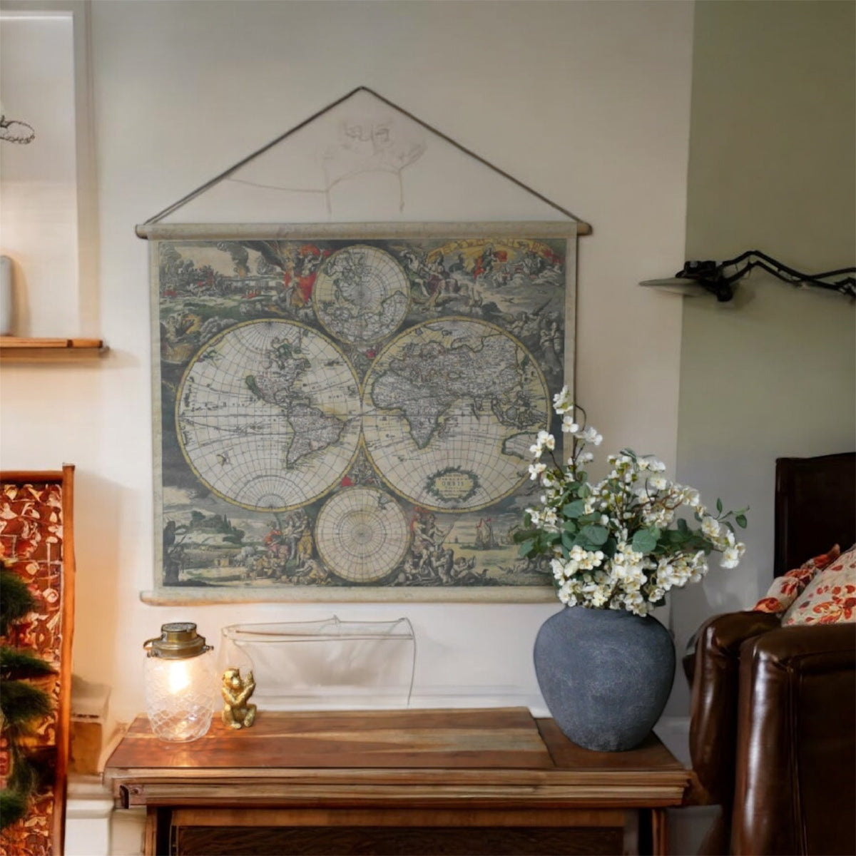 World Map Canvas Wall Art – Stylish Travel-Inspired Wall Décor | Sign of the times Stoke