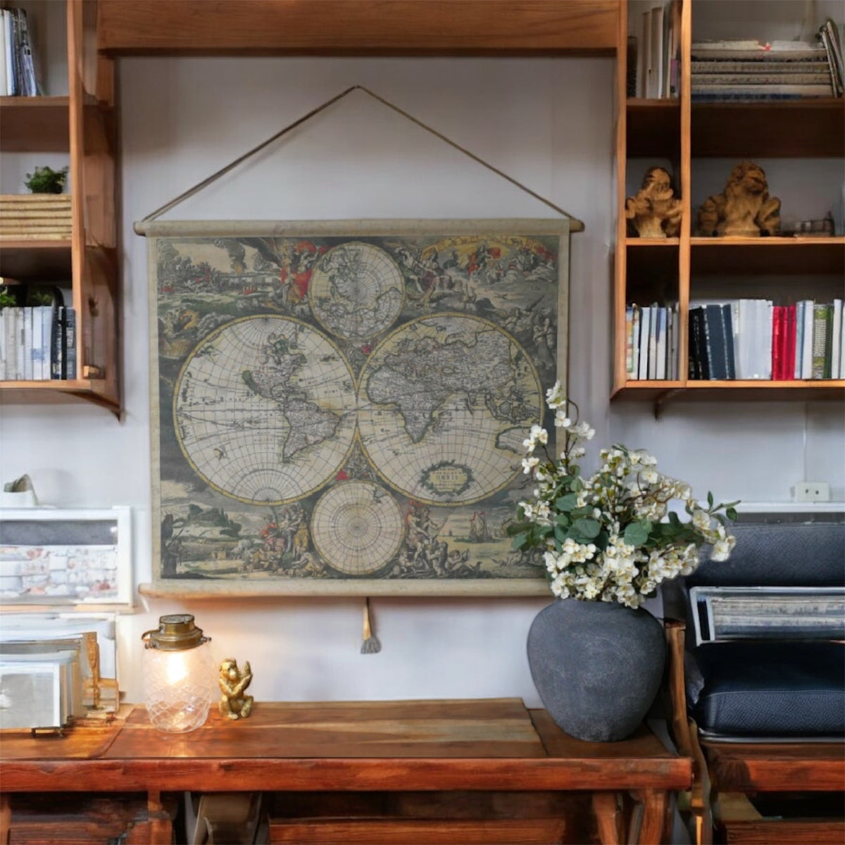 World Map Canvas Wall Art – Stylish Travel-Inspired Wall Décor | Sign of the times Stoke