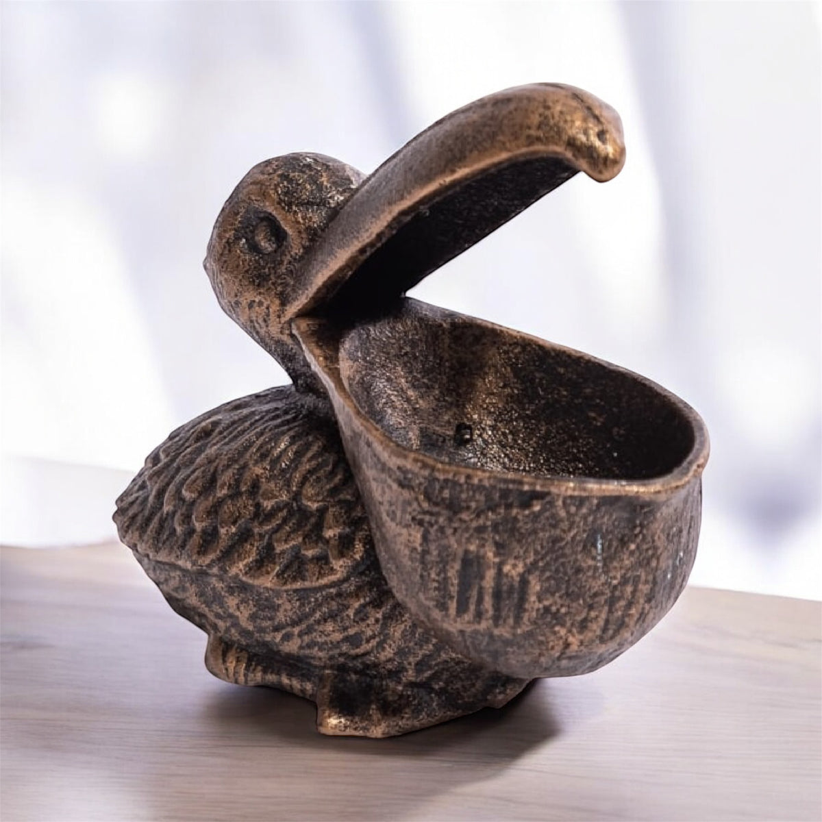 Cast Iron Pelican Trinket & Coin Bowl – Decorative Storage Dish | Sign of the times Stoke