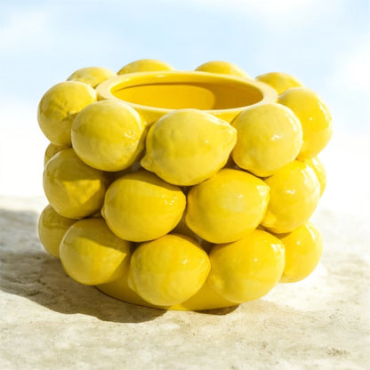 Ceramic Multi Lemon Bowl / Vase – Fresh & Playful Decorative Centrepiece | Sign of the times Stoke