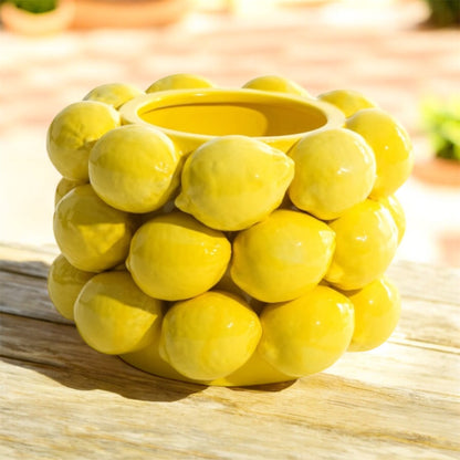 Ceramic Multi Lemon Bowl / Vase – Fresh & Playful Decorative Centrepiece | Sign of the times Stoke