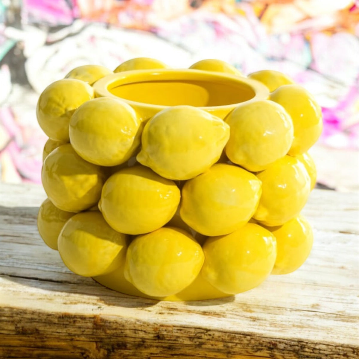 Ceramic Multi Lemon Bowl / Vase – Fresh & Playful Decorative Centrepiece | Sign of the times Stoke