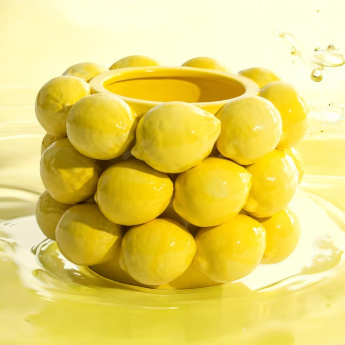 Ceramic Multi Lemon Bowl / Vase – Fresh & Playful Decorative Centrepiece | Sign of the times Stoke