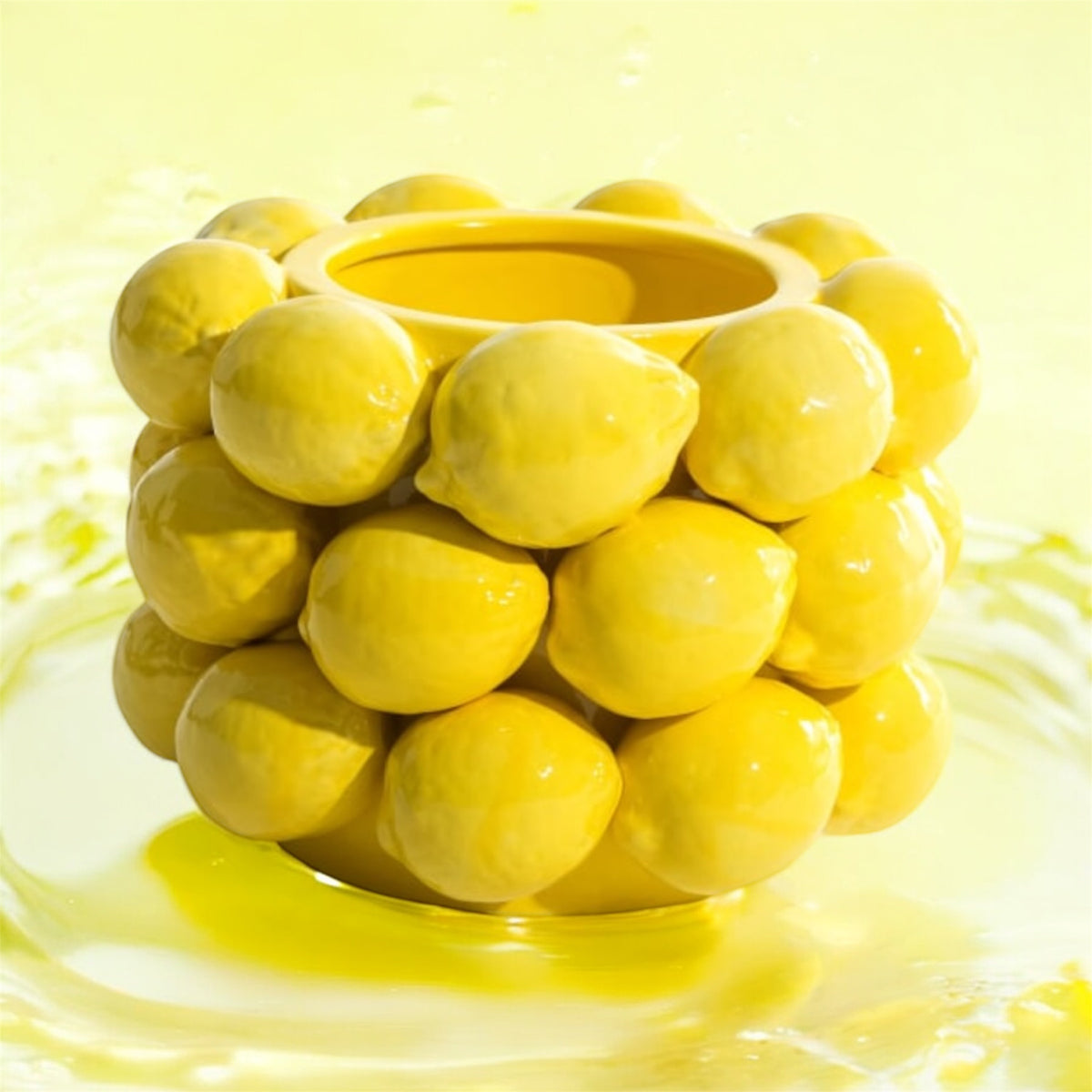 Ceramic Multi Lemon Bowl / Vase – Fresh & Playful Decorative Centrepiece | Sign of the times Stoke