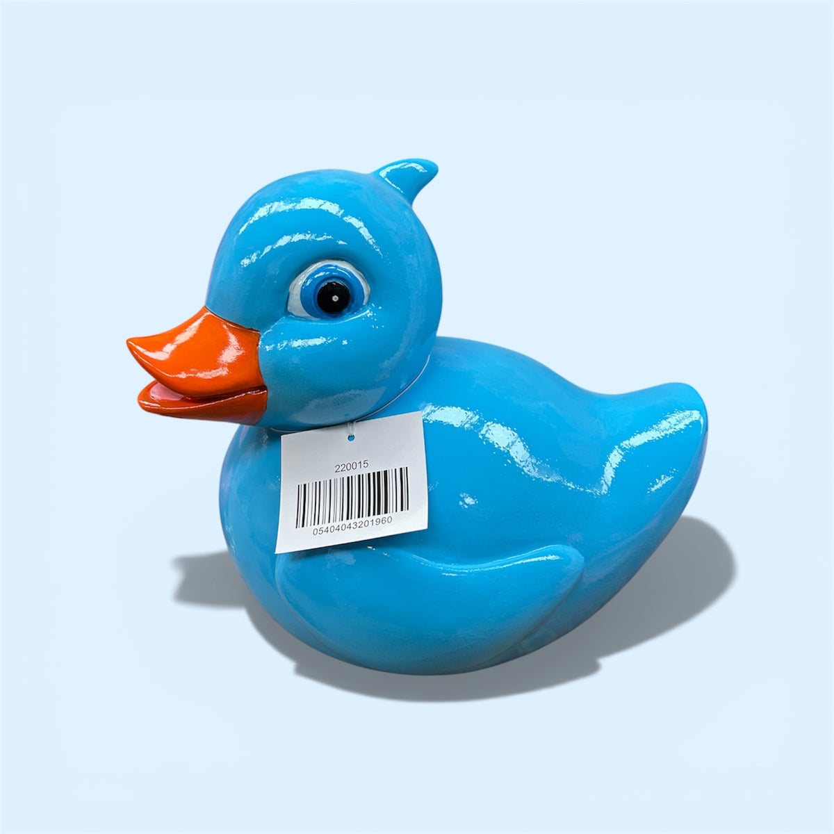 Blue Resin Duck Ornament – Bold Decorative Statement Piece | Sign of the times Stoke