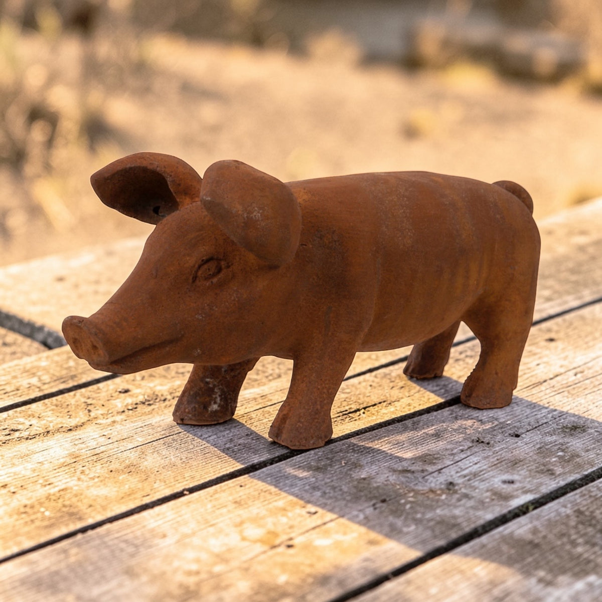 Decorative Pig Ornament – Hand Finished Indoor & Outdoor Sculpture | Sign of the times Stoke