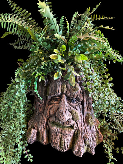 Tree Stump Planter - Charming Resin Planter | Sign of the times Stoke