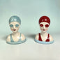 Set of Ceramic Beach Swimmers Salt & Pepper Shakers – Coastal Tableware | Sign of the times Stoke