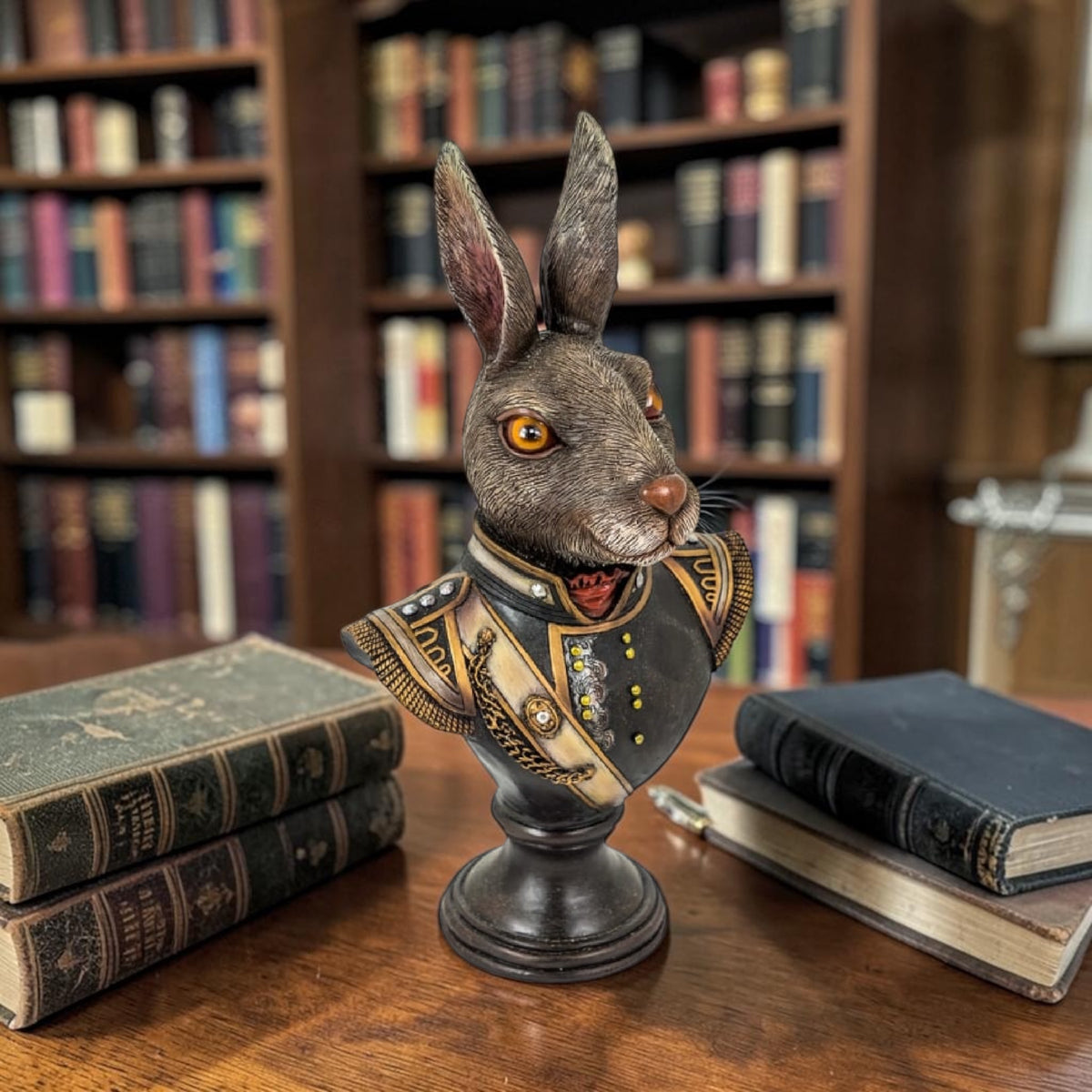 Gentry Rabbit Bust - Exquisite Napoleonic Uniform Decor | Sign of the times Stoke