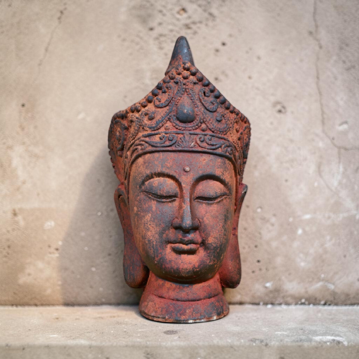 Buddha Head Sculpture – Zen Inspired Decorative Ornament | Sign of the times Stoke