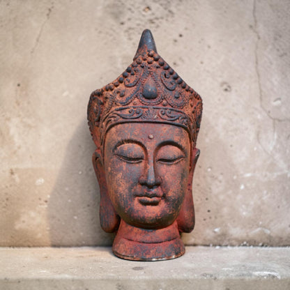 Buddha Head Sculpture – Zen Inspired Decorative Ornament | Sign of the times Stoke