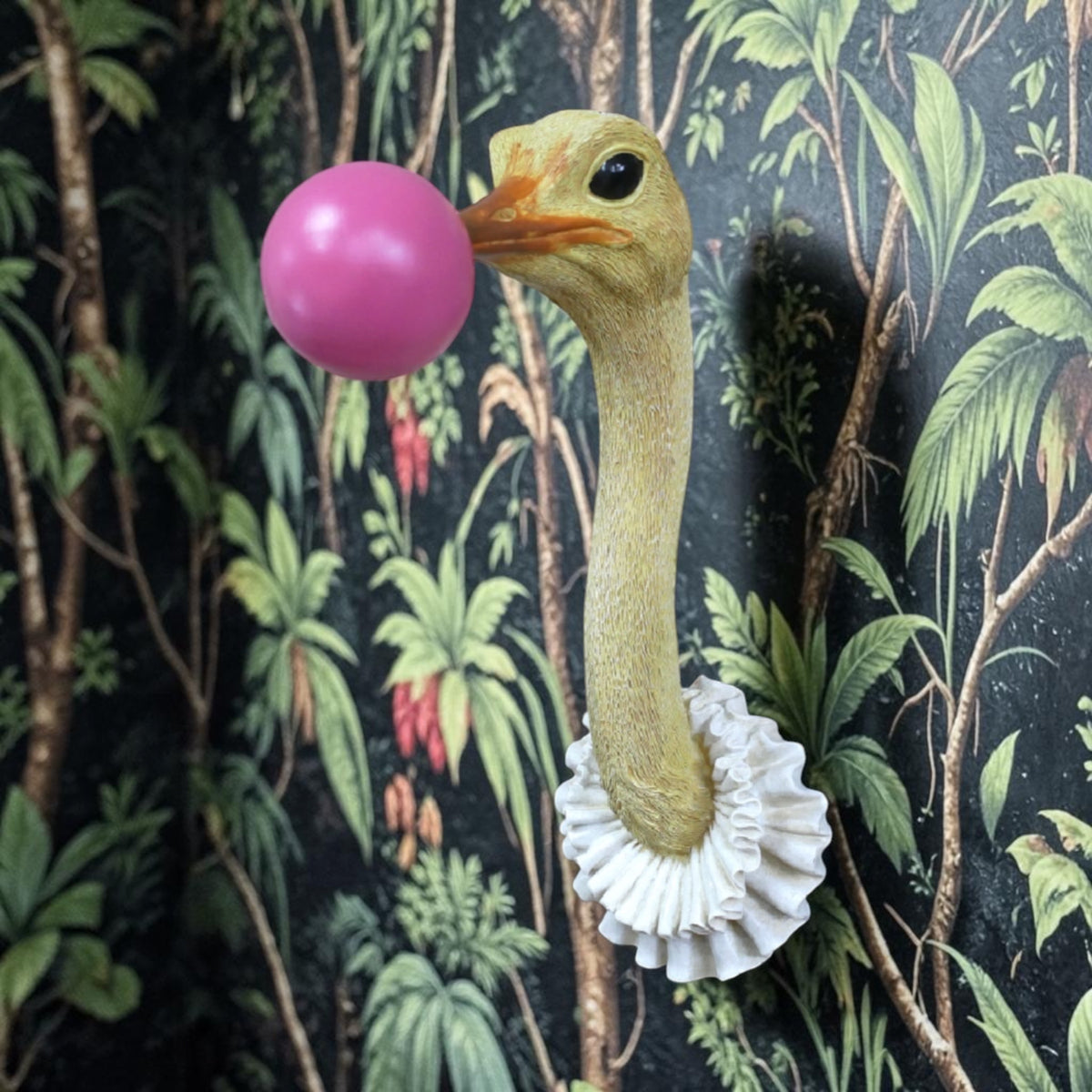 Ostrich Wall Decoration – Unique Animal Wall Sculpture | Sign of the times Stoke