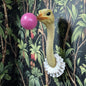 Ostrich Wall Decoration – Unique Animal Wall Sculpture | Sign of the times Stoke