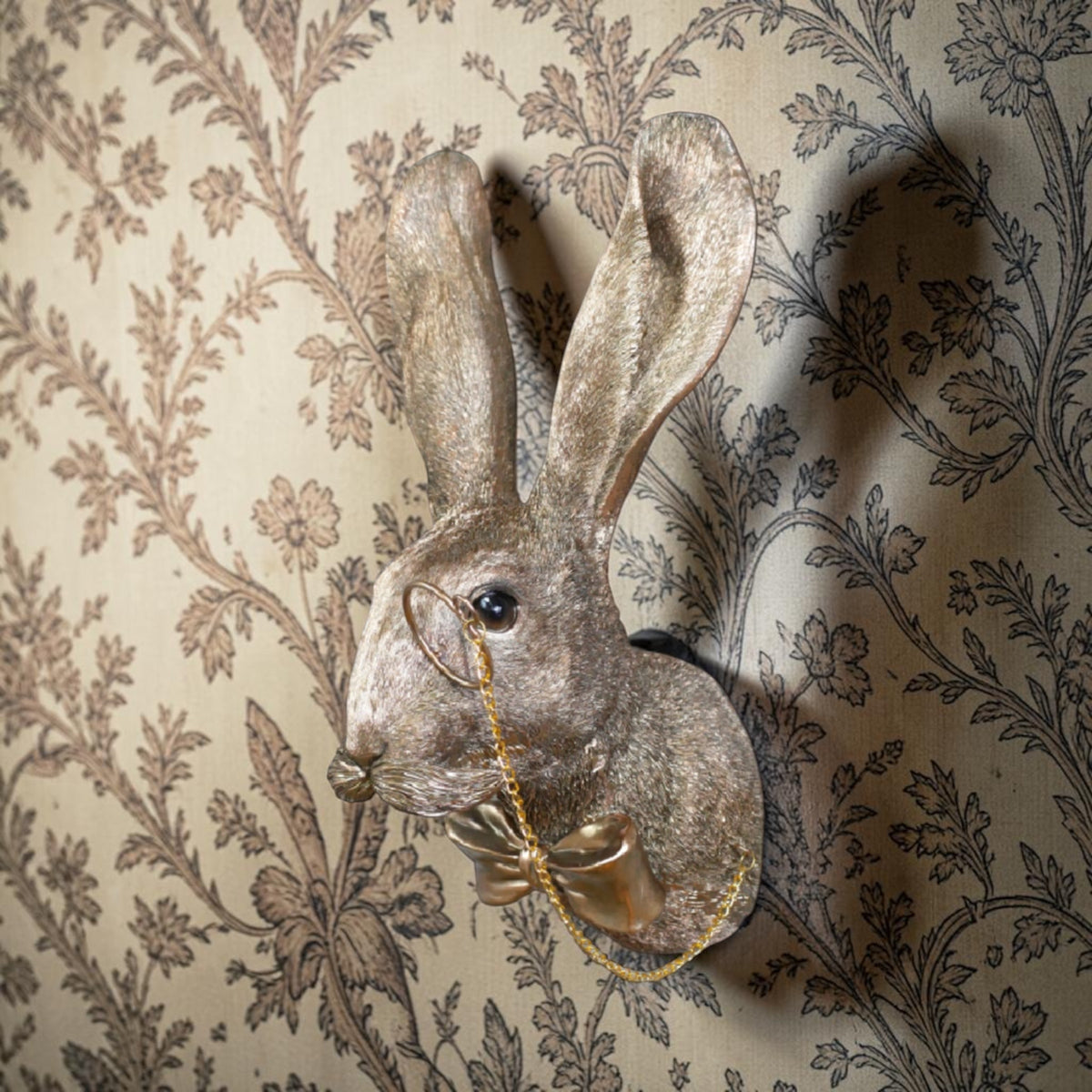 Rabbit Head Wall Decoration – Statement Animal Wall Sculpture | Sign of the times Stoke