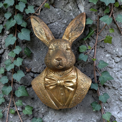 Rabbit Wall Decoration – Compact Animal Wall Sculpture | Sign of the times Stoke
