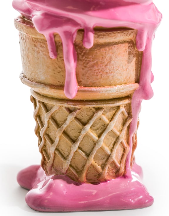 Large Decorative Ice Cream Ornament | Fun & Whimsical Home or Shop Display | Sign of the times Stoke