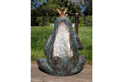 King Frog Resin Ornament - Indoor/Outdoor Decor | Sign of the times Stoke