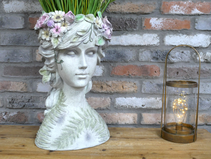 Elegant Lady Head Planter | Home Décor | Sign of the times Stoke