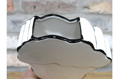 Monochrome Lady Vase - Elegant Ceramic Decor for Modern Interiors | Sign of the times Stoke