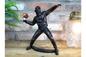 Banksy Inspired Mini Sculpture – Artistic Statement Piece | Sign of the times Stoke