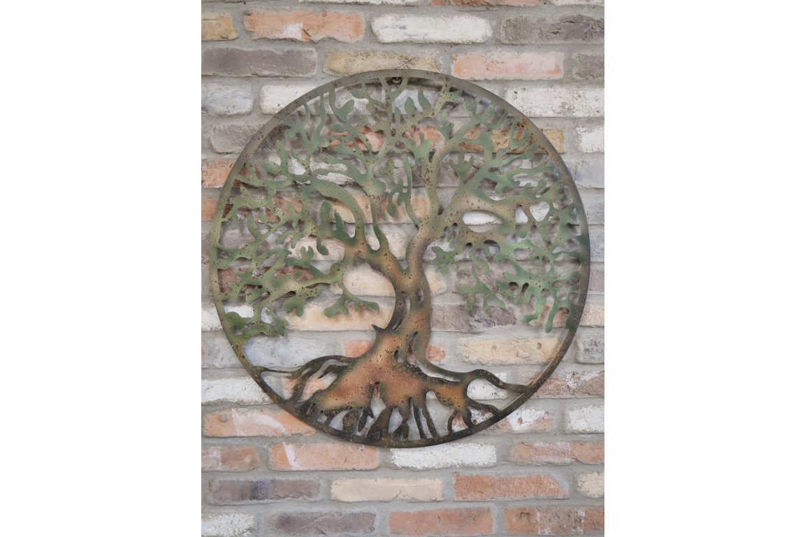 Large Metal Tree Wall Decoration - Elegant Indoor/Outdoor Wall Art | Sign of the times Stoke