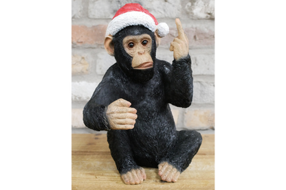 Up Yours Monkey Wine Bottle Holder – Cheeky Christmas Gift & Home Decor | Sign of the times Stoke
