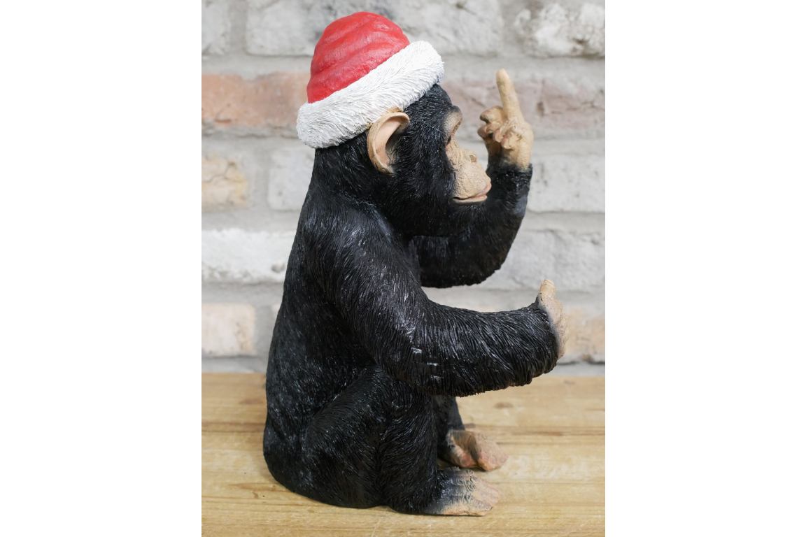 Up Yours Monkey Wine Bottle Holder – Cheeky Christmas Gift & Home Decor | Sign of the times Stoke