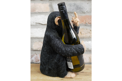 Up Yours Monkey Wine Holder - Cheeky Resin Wine Bottle Holder | Sign of the times Stoke
