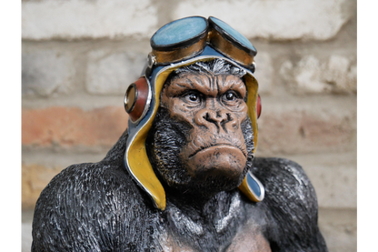 Moody Gorilla – Bold and Expressive Animal Sculpture | Sign of the times Stoke