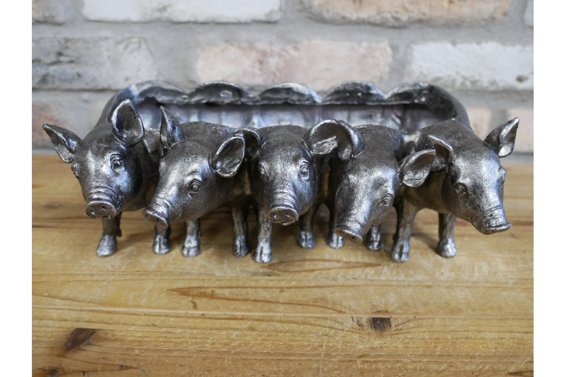 Pig Planter | Whimsical Animal Plant Pot for Indoors or Garden | Sign of the times Stoke