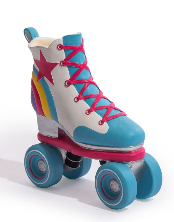 Retro Roller Skate Vase – Rainbow Statement Décor | Sign of the times Stoke