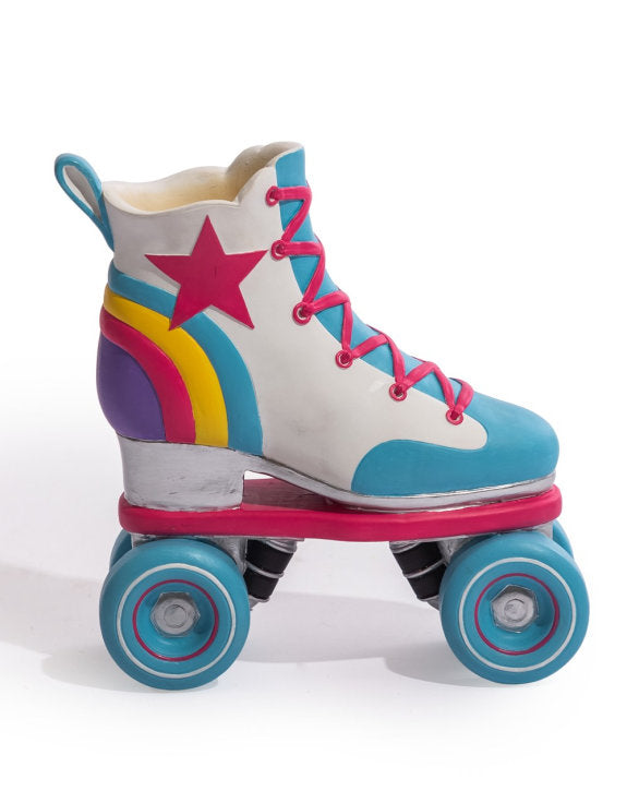 Retro Roller Skate Vase – Rainbow Statement Décor | Sign of the times Stoke