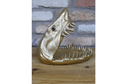 Gold Shark Head Dish – Bold Decorative Dish for Unique Style | Sign of the times Stoke
