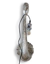 Silver Flamingo Head Wall Lamp - Elegant and Unique Wall Decor | Sign of the times Stoke