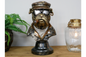 Smoking Dog Bust | Quirky & Sophisticated Canine Sculpture | Sign of the times Stoke