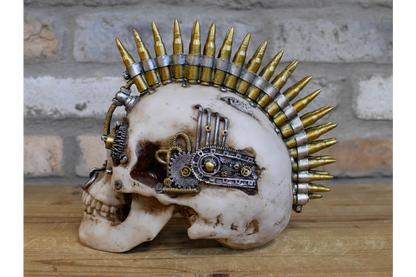 Steampunk Skull – Industrial Gothic Steampunk Decor | Sign of the times Stoke