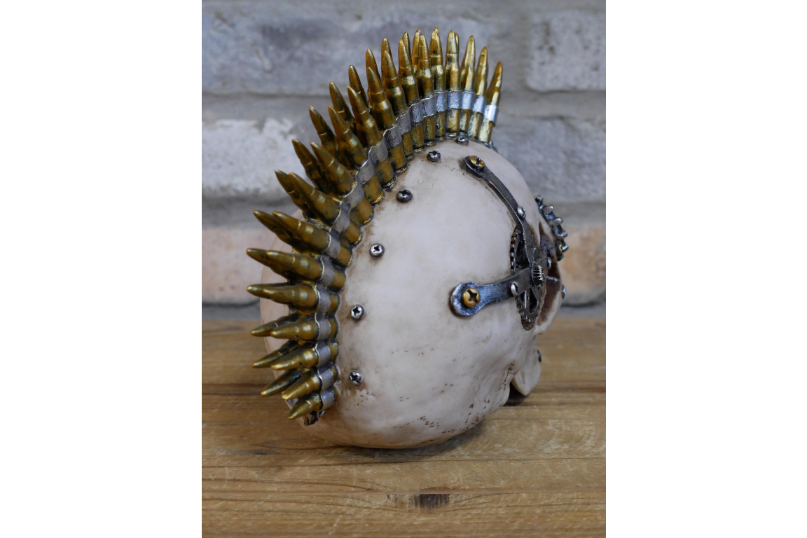 Steampunk Skull – Industrial Gothic Steampunk Decor | Sign of the times Stoke