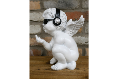 Up Yours Cherub – Cheeky Resin Cherub Statue | Sign of the times Stoke