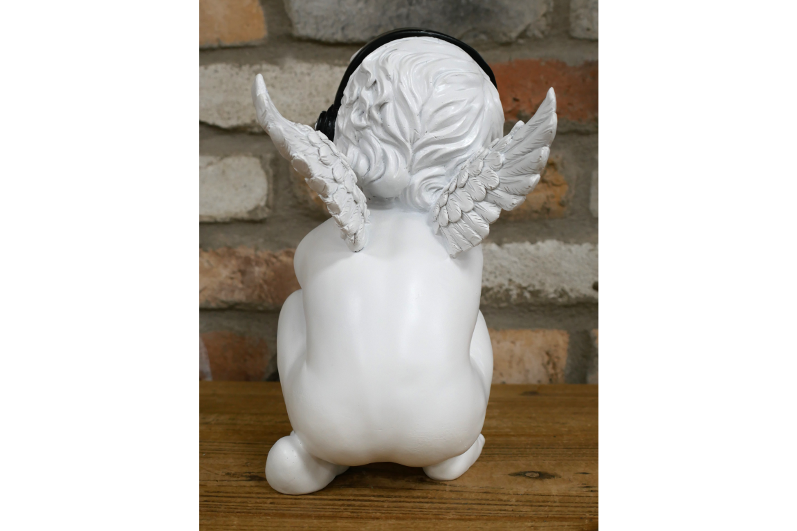 Up Yours Cherub – Cheeky Resin Cherub Statue | Sign of the times Stoke