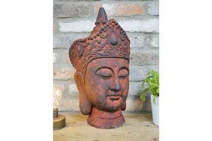 Buddha Head Sculpture – Zen Inspired Decorative Ornament | Sign of the times Stoke