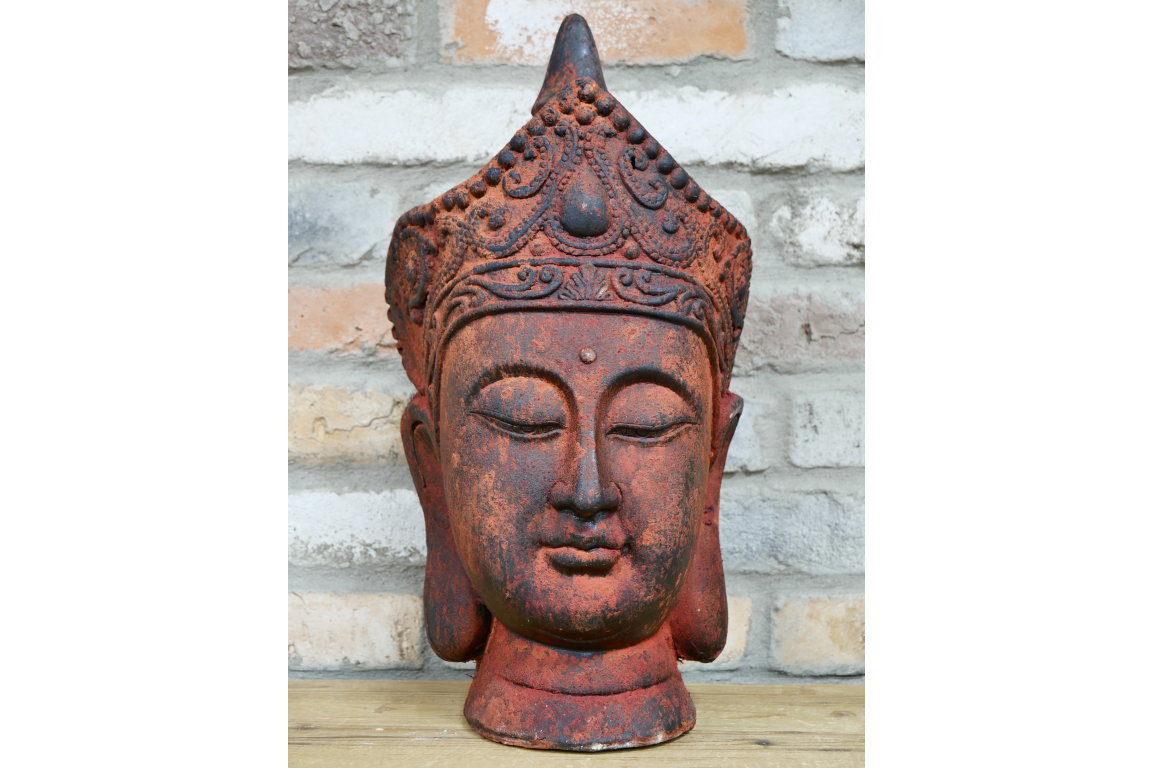 Buddha Head Sculpture – Zen Inspired Decorative Ornament | Sign of the times Stoke