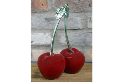 Decorative Cherry Sculpture – Bold Fruit-Inspired Ornament | Sign of the times Stoke