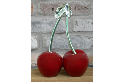 Decorative Cherry Sculpture – Bold Fruit-Inspired Ornament | Sign of the times Stoke